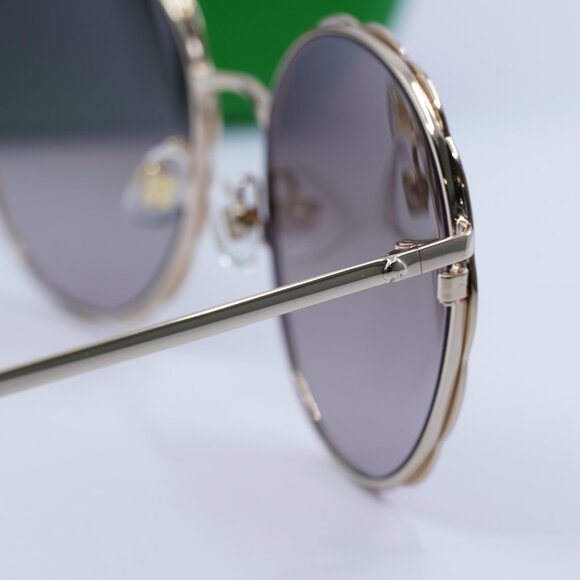 Kate Spade CANNES/G/S 0C9A HA Round Sunglasses - Red/Gold/Brown Gradient - Picture 9 of 10